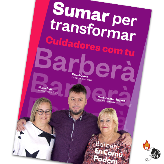 Campaña publicitaria elecciones de Sumar, Barberà del Vallès.