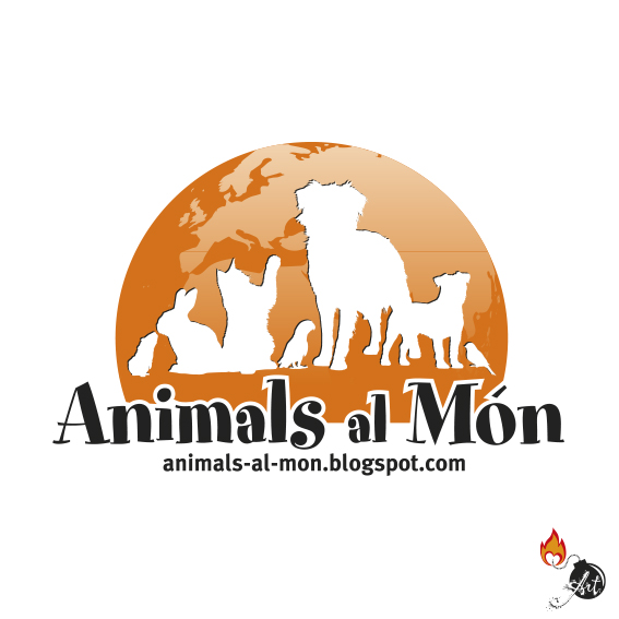 Logotipo para una protectora dedicada al rescate de animales. Ubicada en Barcelona.