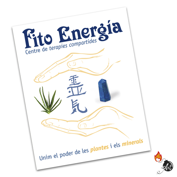 Logotipo para un centro de terapias alternativas. Ubicada en Barcelona.