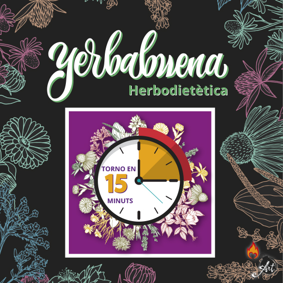 Logotipo para un herbolario y centro de terapias. Ubicada en Rubí.